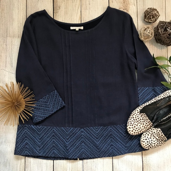Anthropologie Tops - ✂️ CLEARANCE Anthro Embroidered Linen Blouse